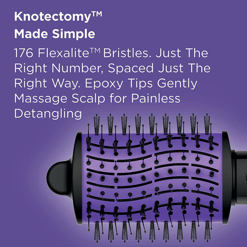 The Knot Dr Detangling Hot Air Brush by Conair