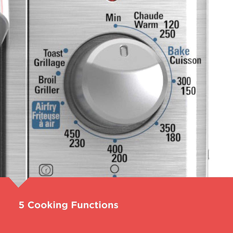Black Decker Crisp N Bake Air Fry Toaster Oven 1500 W Toast Bake