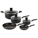 T-fal POT SET 8P NEW START UP BLK, Blemished Packaging 1 YR T-FAL Warranty - SaleCanada Inc.