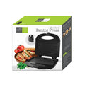 Hauz APM319 - Non-stick, Lightweight and Compact Panini Press, Black