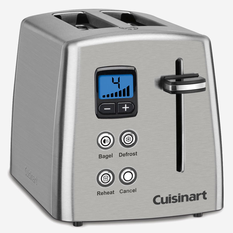 Cuisinart CPT-415IHR 2-Slice Countdown Metal Toaster (Refurbished)