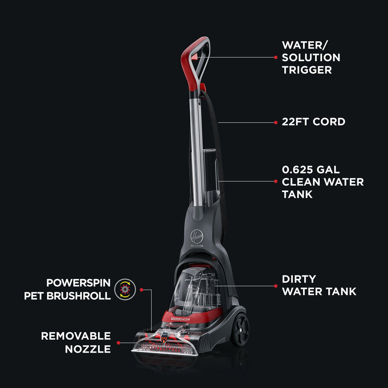 Hoover FH50703CDI PowerDash Pet Carpet Washer (Blemished Packing-Good As New- 3 Month Warranty)