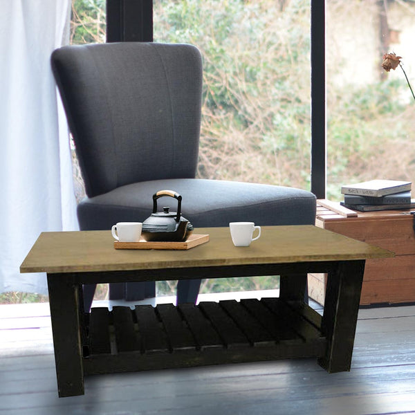 Handcrafted Brockton Coffee Table Authentic Canadian Made Rustic Pine Furniture