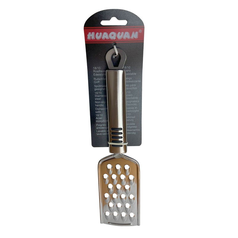 NAAV Stainless Steel Flat Standard Slot Hand Grater for Cheese and Vegetables