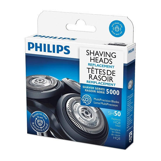 Philips Replacement shaver blades for shaver series 5000, SH50/53, 1 Count - SaleCanada Inc.