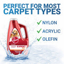 Hoover Expert Pet Carpet Cleaner Solution Formula, 128 oz, AH15075, Red