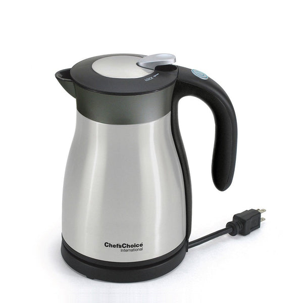 Chef'sChoice 692 International KeepHot Thermal  Electric Kettle 1.5 L, Stainless Steel (Refurbished)