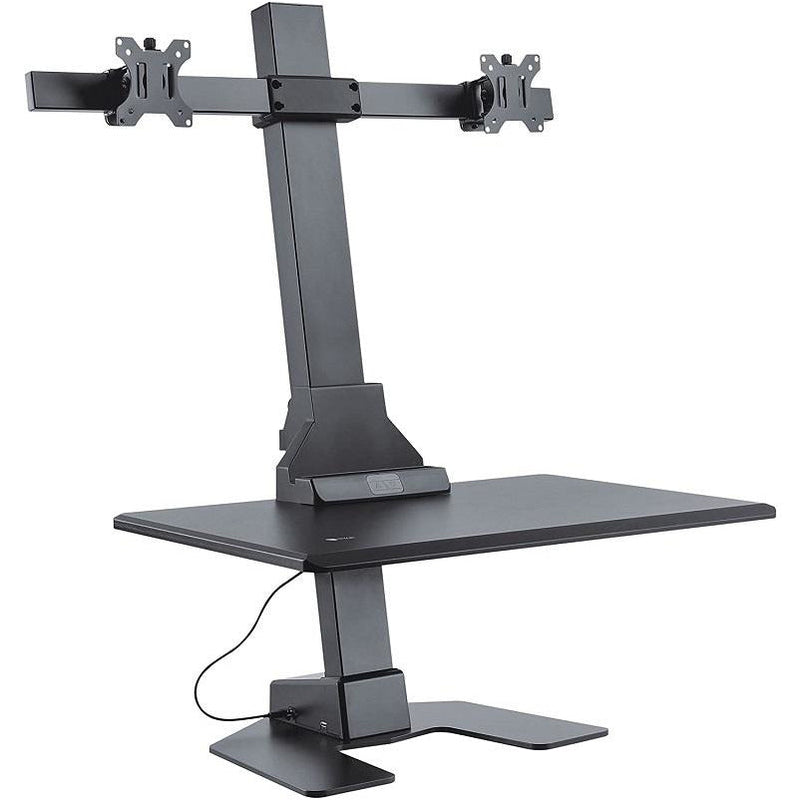 Star Ergonomics Dual Monitor Electric Sit-Stand Workstation Premium Series- SE05E2WB