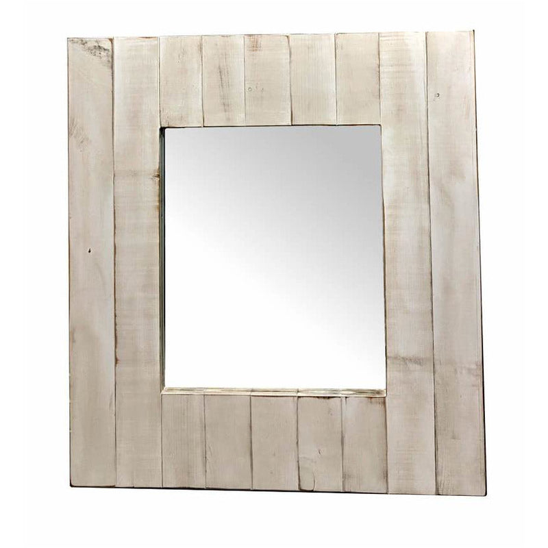 Handcrafted Coastal Mirror Authentic Canadian Made Rustic Pine Furniture