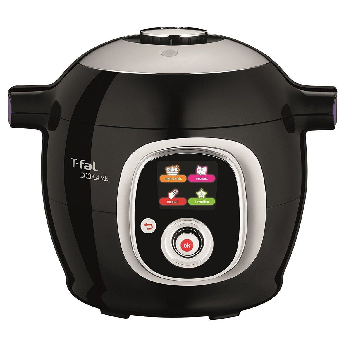 T-fal CY7018CA Cook4me 6L All-In-One Multicooker, Black - With Manuf W