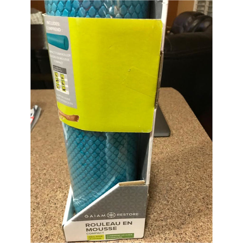 Gaiam Restore 12" Compact Foam Roller With Compact Size;  Pack of 2 - SaleCanada Inc.